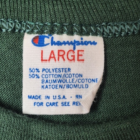 VTG Green Bay Packers Champion Mens Large Single Stitch T Shirt Made USA - Picture 6 of 6